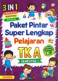 Artikel makalah materi matematika kelas 9 smp dan mts legkap pg dan essay tahun 2020 2021 semester 1 2 dan kunci jawaban dimata pelajaran matematika. Paket Pintar Super Lengkap Pelajaran Tk A Semester 1 Untuk Usia 4 5 Tahun