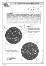 Sternbilder Und Tierkreiszeichen Unterrichtsmaterial Im Fach Sachunterricht Sternbilder Tierkreiszeichen Bilder