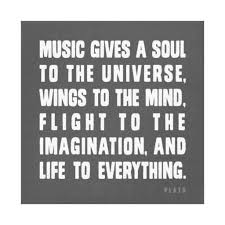 Music Gives A Soul To The Universe Canvas Print Zazzle Com Music Quotes Funny Rock Music Quotes Music Quotes