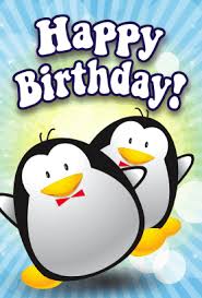 Shop unique cards for birthdays, anniversaries, congratulations, and more. This Birthday Card Features Penguins On The Front And Will Print On Standard 8 5x11 Paper Wh Happy Birthday Penguin Penguin Birthday Happy Birthday Greetings
