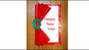 Easy Way To Create New Year Greeting Card Of 2020 Handmade Happy New New Year Greeting Cards New Year Greetings Cards