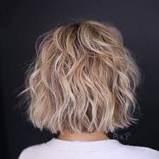 One Length Choppy Wavy Bob Thin Hair Haircuts Bob Hairstyles For Thick Hairstyles For Thin Hair
