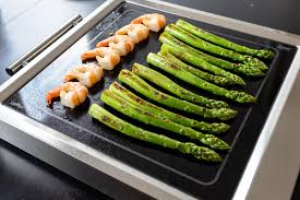 You can do this step right before putting the asparagus on the grill, or any time before cooking. Grilled Asparagus With Italian Salsa Verde Tiger Prawns