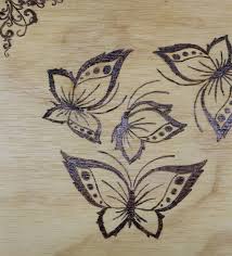 Feel Some Butterflies Wood Burning Patterns Stencil Beginner Wood Burning Wood Burning Art