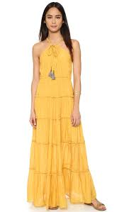 T Bags Yellow Ruffle Maxi Dress Mustard Ruffled Maxi Dress Dresses Maxi Dress