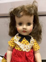 Vintage Effanbee Honey Walker Doll Hard Plastic TLC 14” C16