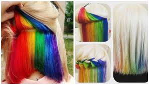 There is minimal or no. 97 Cool Rainbow Hair Color Ideas To Rock Your Summer