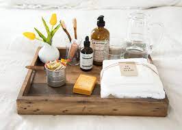 Welcome Them With A Guest Tray At Home A Blog By Joanna Gaines Guest Room Essentials Guest Room Decor Guest Room