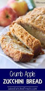 Crumb Apple Zucchini Bread Easy Quick Bread Recipe Filled With Fresh Grated Zucchini And Sweet A Zucchini Recipes Dessert Apple Zucchini Bread Apple Recipes