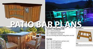 Displaying diy outdoor bars is one images from 17 pictures build outdoor bar of coriver homes photos gallery. Patio Bar Plans Concrete Counter And Cedar Base