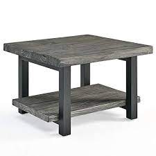 5 out of 5 stars (355) $ 660.00 free shipping favorite add to reclaimed distressed round coffee table. Alaterre Furnituresonoma 27 Metal And Reclaimed Wood Square Coffee Table Slate Gray Dailymail