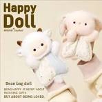Accessories Furry Toy Kawaii Cartoon Keychain Pendant Soft Toy Luggage  Plush Toy Animal Doll Lion... brown