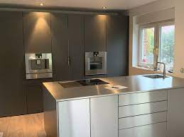 warendorf kuche mit edelstahl inselblock kuchencenter staude kuchenstudio referenzen warendorf kuchen kuche edelstahl gaggenau kuchen