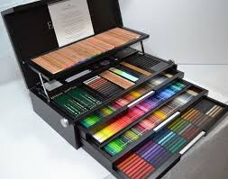 Faber Castell 250th Anniversary Limited Edition Art Graphic Wood Case Set Faber Castell Faber Castell Art Drawing Supplies
