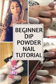 Watch the video explanation about how to do dip nails at home! Diy Dip Powder Nails Beginner Tutorial Diy Acrylic Nails Acrylic Dip Nails Dip Powder Nails