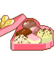 Chocolates Pixel Art Food Pixel Art Cute Doodles