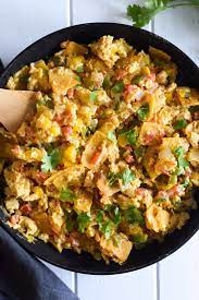 Easy Migas Recipe Isabel Eats Easy Mexican Recipes Recipe Mexican Breakfast Recipes Easy Migas Recipe Migas Recipe