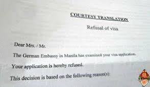 Germany job seeker visa is a long term residence permit that allows you to move to the country and in in order to obtain a job seeker visa for germany, you need the following: Rejected German Visa My Remonstrance For A Schengen Visa