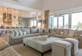 An open concept living room, dining room, and kitchen blurs the lines between each area. Family Friendly Living Room Ideas Design Tips A Blissful Nest