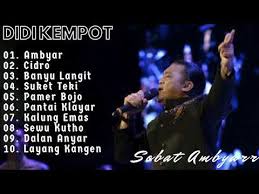 Sobat ambyar menceritakan drama patah hati. Didi Kempot Full Album Ambyarr Youtube Didi Lagu Youtube