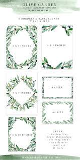 Watercolor Olive Branch Clipart Olive Leaves Wreath Leaf Clipart Laurel Clip Art Borders Floral Watercolor Background Olive Branch