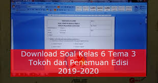 We did not find results for: Soal Kelas 6 Tema 3 Tokoh Dan Penemuan Edisi 2019 2020 Info Pendidikan Terbaru