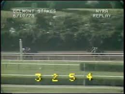 Affirmed Wins The Triple Crown In The 1978 Belmont Stakes