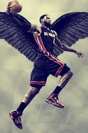 Lebron james black logo iphone wallpaper. Lebron James Basketball Black Wings Creative Design 640x960 Iphone 4 4s Wallpaper Background Picture Image