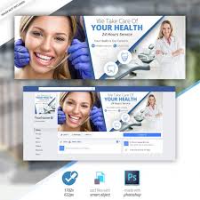 Dentist Medical Facebook Timeline Cover Premium Dentist Facebook Cover Design Medical
