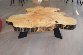 boomstamtafel boomstam tafel houten salontafels tafels