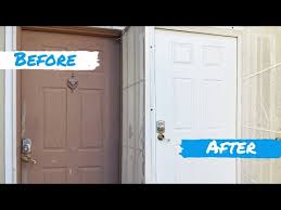 Tips On Repainting A Front Door Observed When You Look At The Timelapse Video On Youtube These Will Help Painted Exterior Doors Exterior Doors Painted Doors