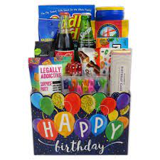 Bar tools and glasses are a good fit for this birthday that gives him legal drinking status. 21st Birthday Gift Baskets Champagne Life Gift Baskets