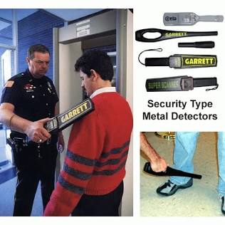 Handheld wands provide an excellent, close-range backup to walk-through screening systems., AI generated