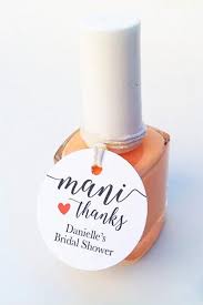Mani Thanks Nail Polish Bridal Shower Favors Bridal Shower Favor Ideas Bridal Show Fun Bridal Shower Games Lds Bridal Showers Bridal Shower Gifts For Bride