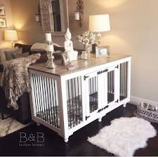 A Light And Airy Kennel For A Light And Airy Space Bbkustomkennels Ev Icin Kopek Kulubeleri Mobilya