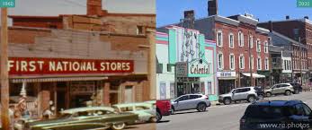 Located at the mouth o. Before And After Downtown Belfast Maine High Street 1960 2020 Jul 16
