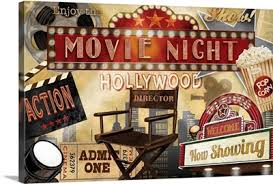 Large poster prints perfectly as 8x10 at home. Home Theater Decor Posters Wall Art Great Big Canvas