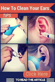 So What Is The Right Way To Clean Your Ears Short Of Going To The Doctor For A Proper Ear Cleaning How Can You Ge Cleaning Your Ears Ear Health Ear