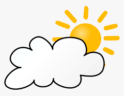 Partly cloudy weather symbol clipart. Png Cloudy Day Weather Cloudy Weather Animation Transparent Png Kindpng
