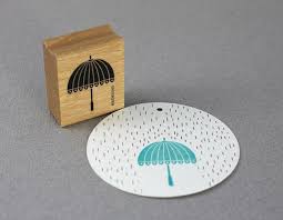 Weiteres Stempel Schirm Ein Designerstuck Von Perlenfischer Bei Dawanda Stempel Stempeln Und Schirm