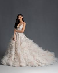 Hayley Paige Spring 2020 Wedding Dress Collection Wedding Dress With Feathers Wedding Dresses Beach Wedding Attire