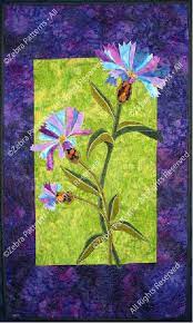 Cornflower Flower Quilts Flower Garden Quilt Applique Quilt Patterns