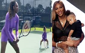 Celebrity parents twinning with their kids! Serena Williams And Daughter Train Together In Matching Outfits Video