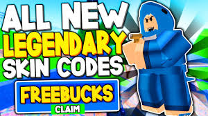 Use these promo codes to get free skins, bucks, announcer voices & more. All New Free Legendary Skin Codes In Arsenal Roblox Codes