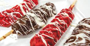 Heat your waffle iron and pour the batter into the iron. Red Velvet Waffle Dog Recipe