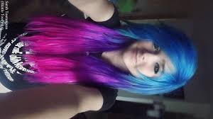 Blue Purple Pink Galaxy Ombre Scene Hair Purple Hair Tumblr Scene Hair Emo Scene Hair
