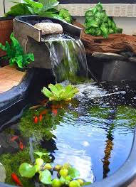 22 Small Garden Or Backyard Aquarium Ideas Will Blow Your Mind Fish Pond Gardens Ponds Backyard Pond Landscaping