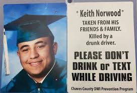 Sign honors student athlete killed in DWI accident