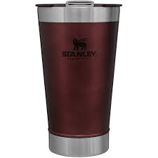 copo termico de cerveja stanley com tampa 473ml vermelho em promocao ofertas na americanas