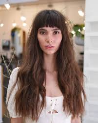A layered shag with bangs haircut was practically made for curly hair! 19 Trendiest Long Layered Hair With Bangs For 2021